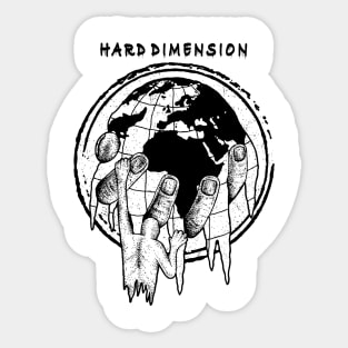 HARD DIMENSION Sticker